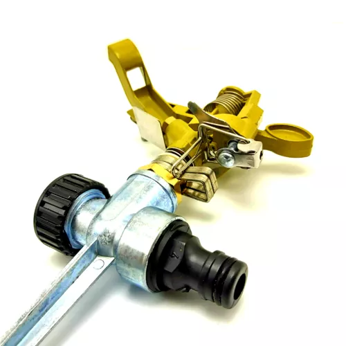 Fém szektoros, komplett kerti automata öntöző, locsoló - sprinkler