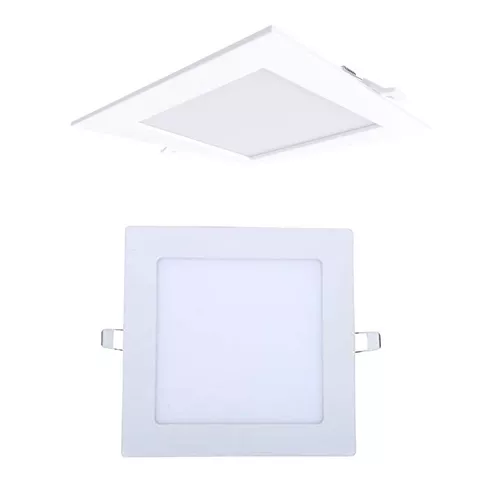 SMD négyzet LED panel / 18W, 225 x 225 mm méretű - hidegfehér - beépíthető