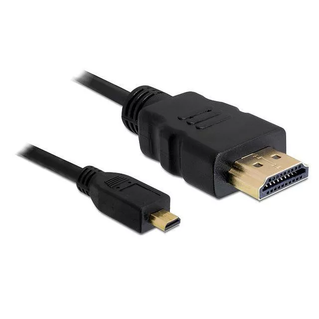 HDMI - Micro HDMI kábel / aranyozott , 3m