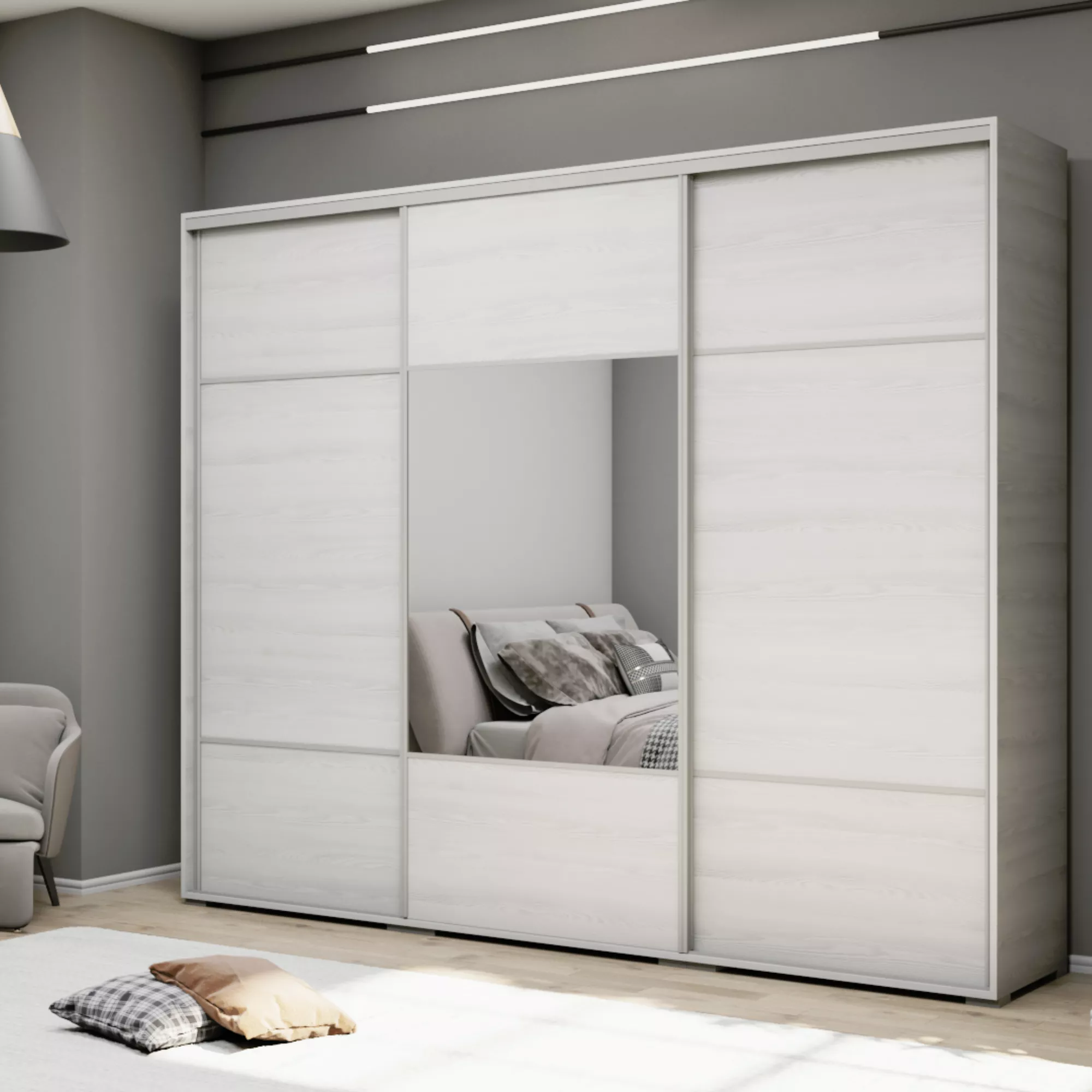 NT9 tolóajtós gardrób - 270