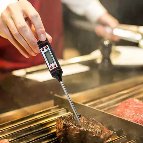 Digitális maghőmérő, ételhőmérő, húshőmérő, -50/+300 °C mérési tartomány