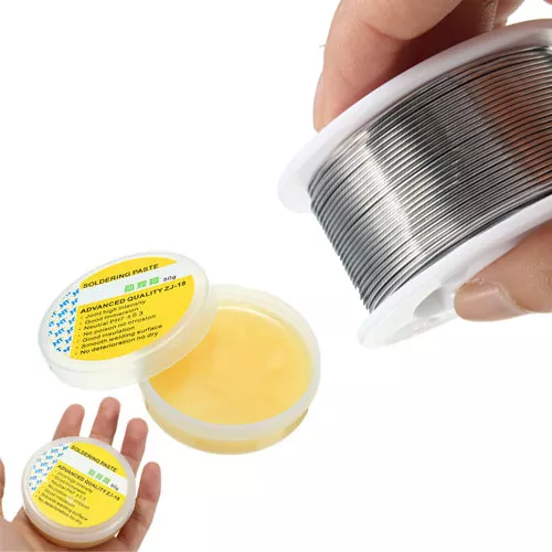 Forrasztó ón + forrasztó paszta / 1mm