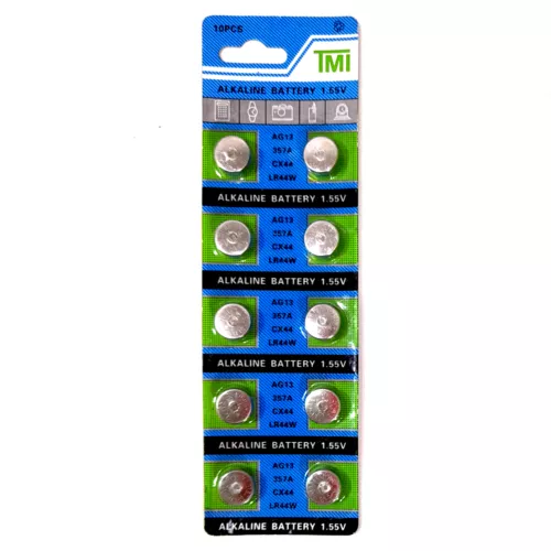 LR44/AG13 gombelem csomag / 10db