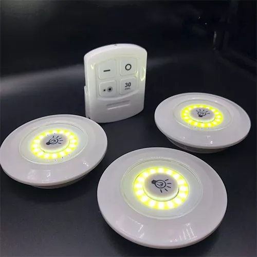 Minimal 3 db mini COB LED panel – elemes, távirányítóval, hasznos funkciókkal