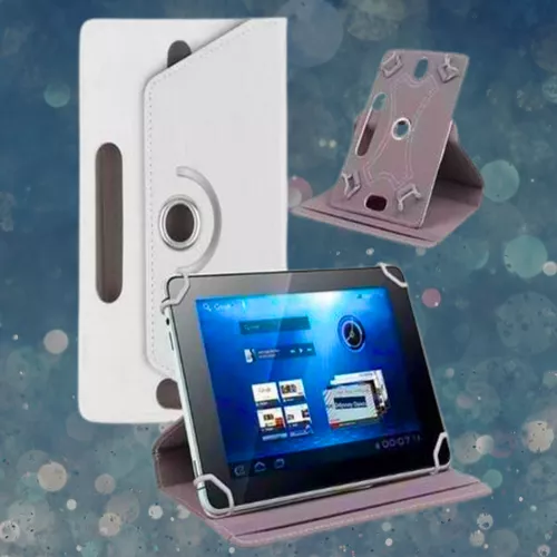 Forgatható design tablet tartó / tok 7 - fehér
