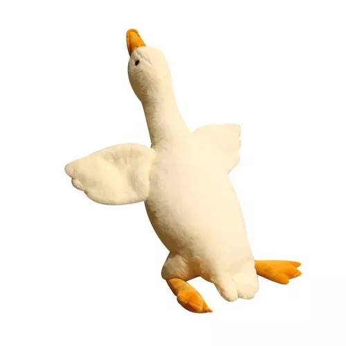 Pihe-puha plüss liba, gúnár, lúd, ölelőpárna, minden korosztálynak, 90 cm