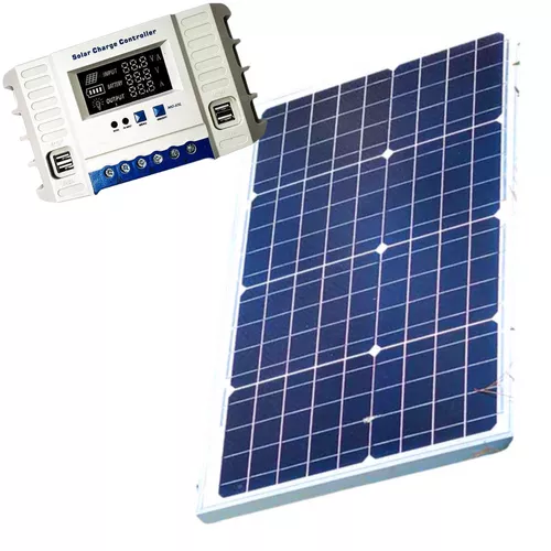 250W napelem + töltésvezérlő (60A)/ napelemes szigetüzem
