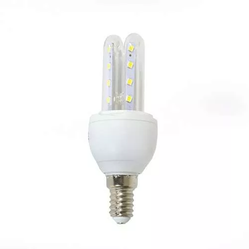 3W LED fénycső E14 foglalatba - melegfehér - (energiatakarékos, 3W ≈ 30W)