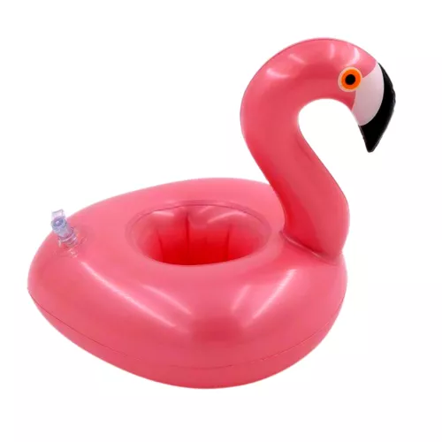 Felfújható flamingó alakú pohártartó