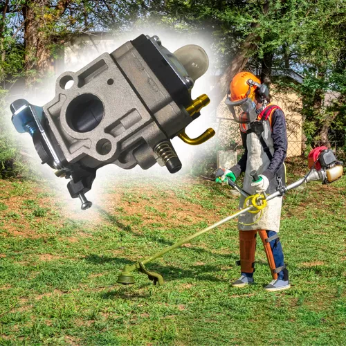 Fűkasza karburátor, automata szivattyús porlasztó benzinmotoros kerti berendezésekhez - 15 mm