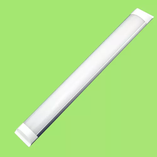 T12 LED fénycső armatúrával - 60 cm hosszú, hidegfehér / 18W
