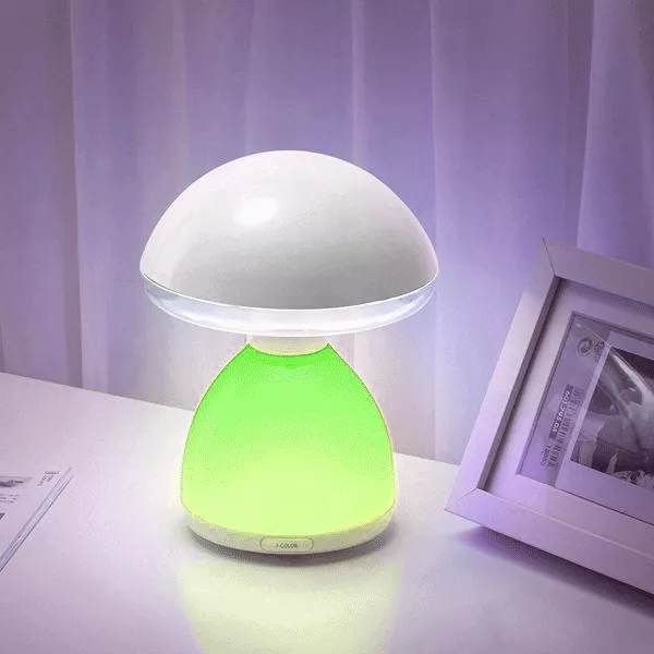 RGB LED Gomba hangulatlámpa / hordozható / érintőfelület vezérléssel