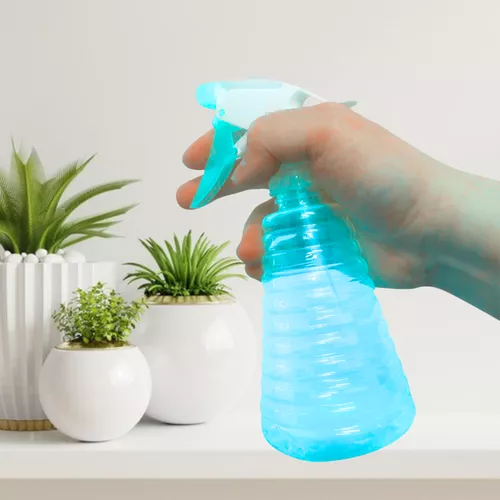 Kézi vízpermetező palack, szórófejes virágpermetező flakon - kék