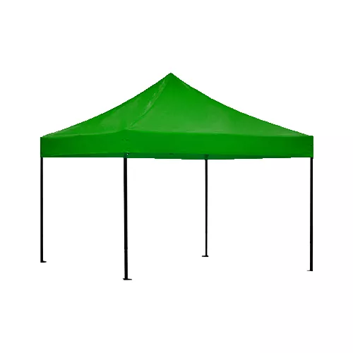 PR sátortetős kerti pavilon / prémium minőség, 3 × 3 m - zöld