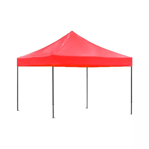 PR sátortetős kerti pavilon / prémium minőség, 3 × 3 m - piros