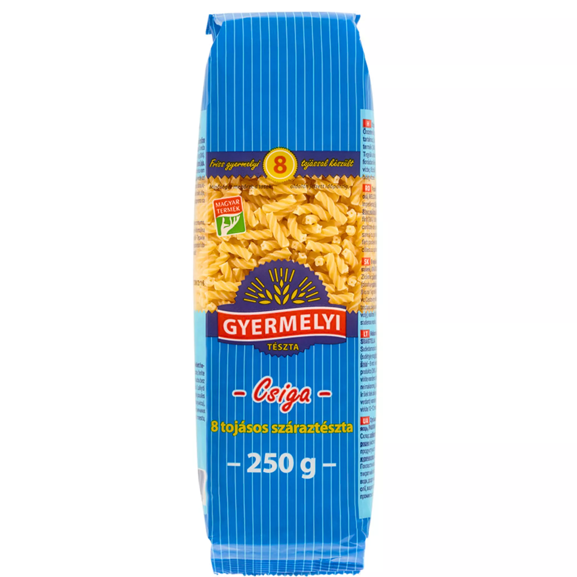 Gyermelyi tészta 250g, Csiga