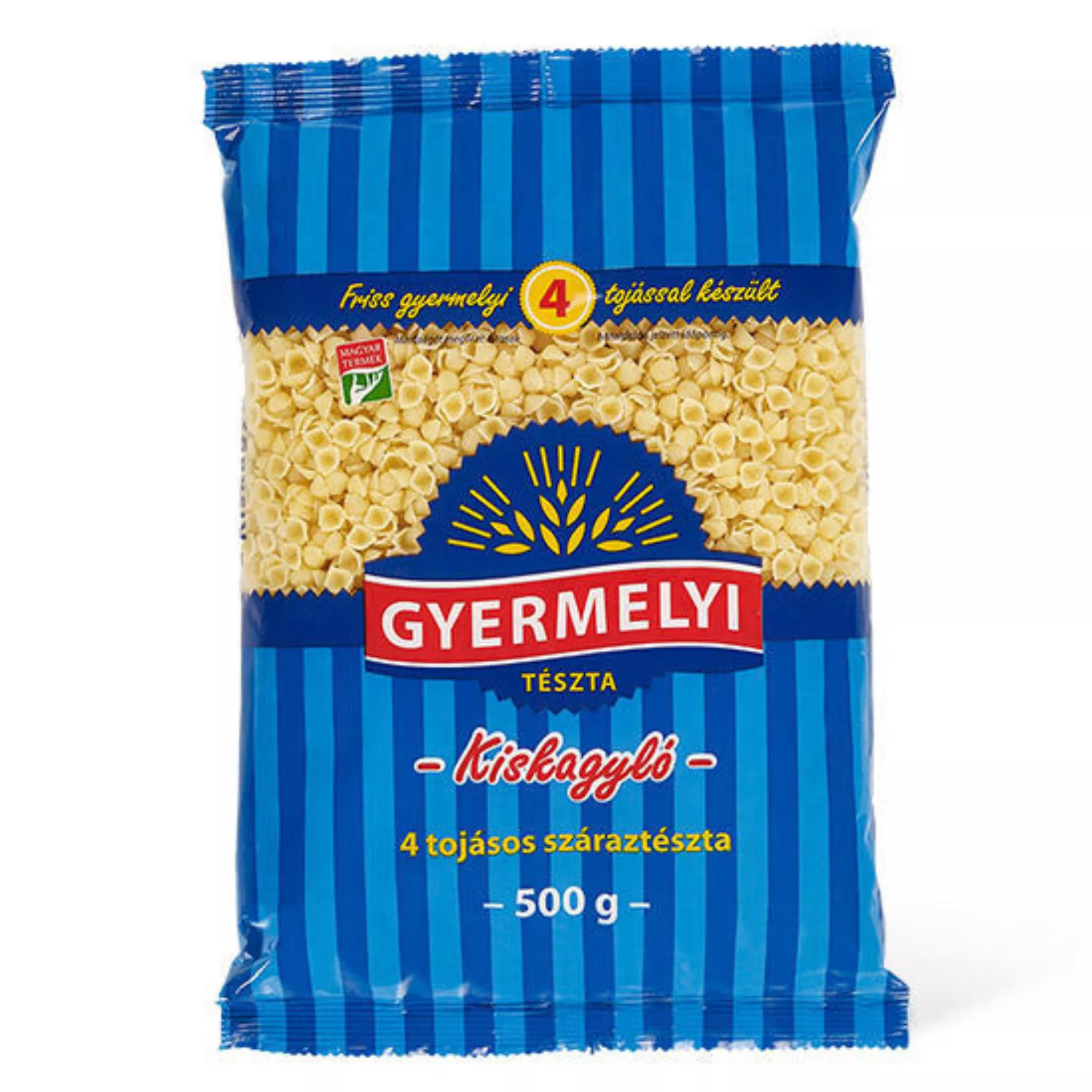 Gyermelyi tészta 500g, Kis kagyló