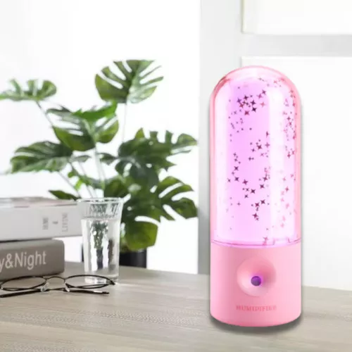 Elite star párásító RGB hangulatvilágítással - rózsaszín