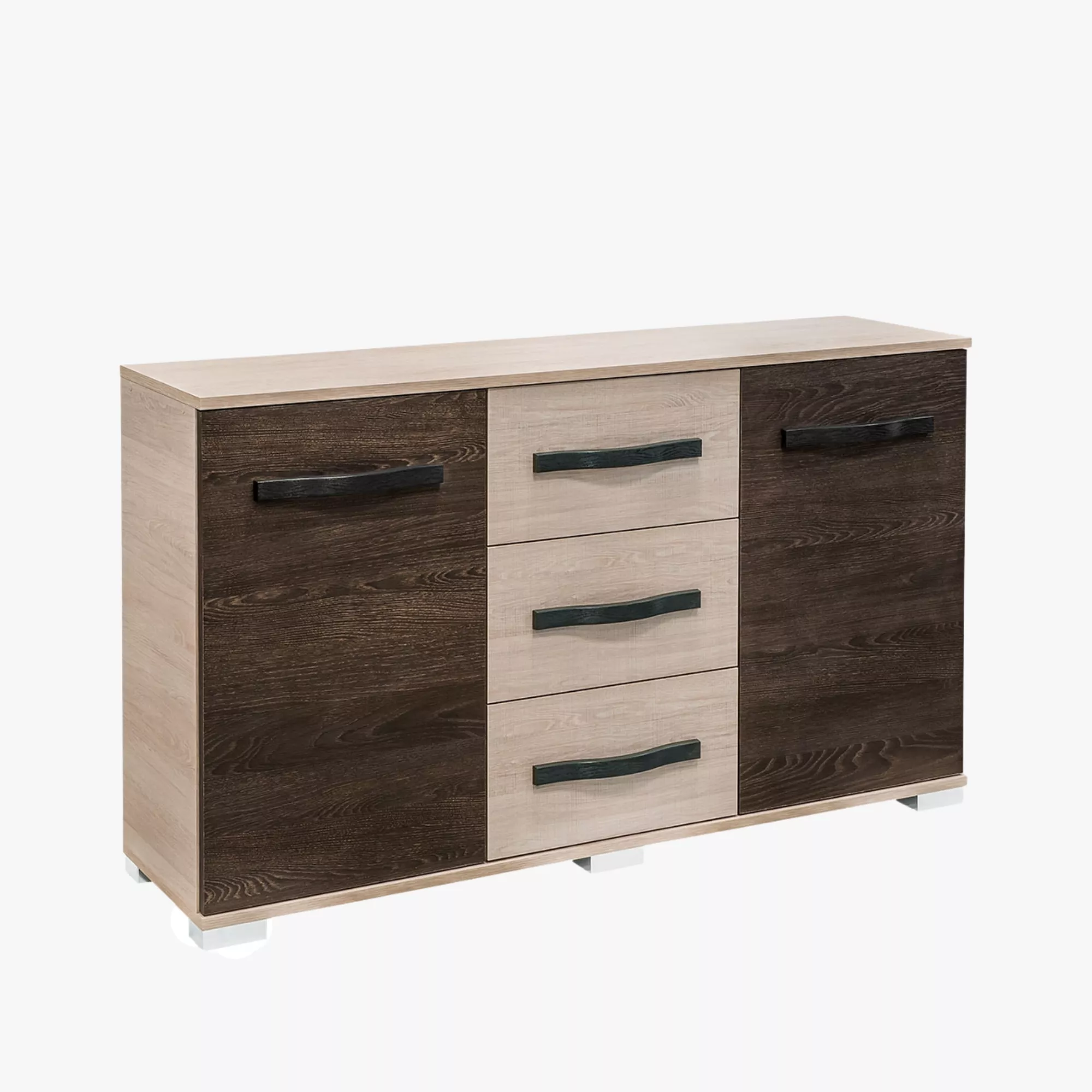 Atlanta 2 ajtós 3 fiókos komód - Több szín 