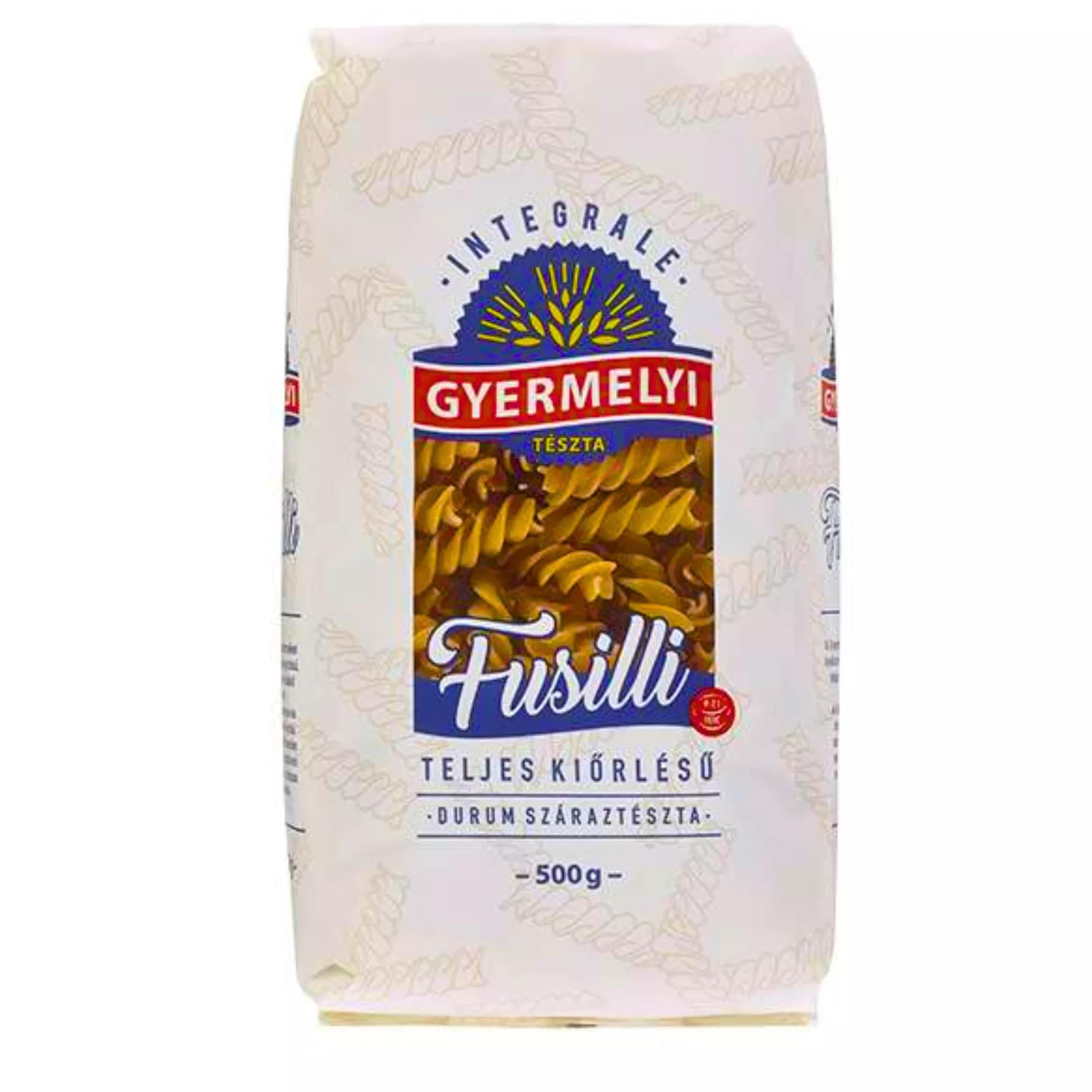 Gyermelyi tészta 500g, Orsó teljes kiőrlésű
