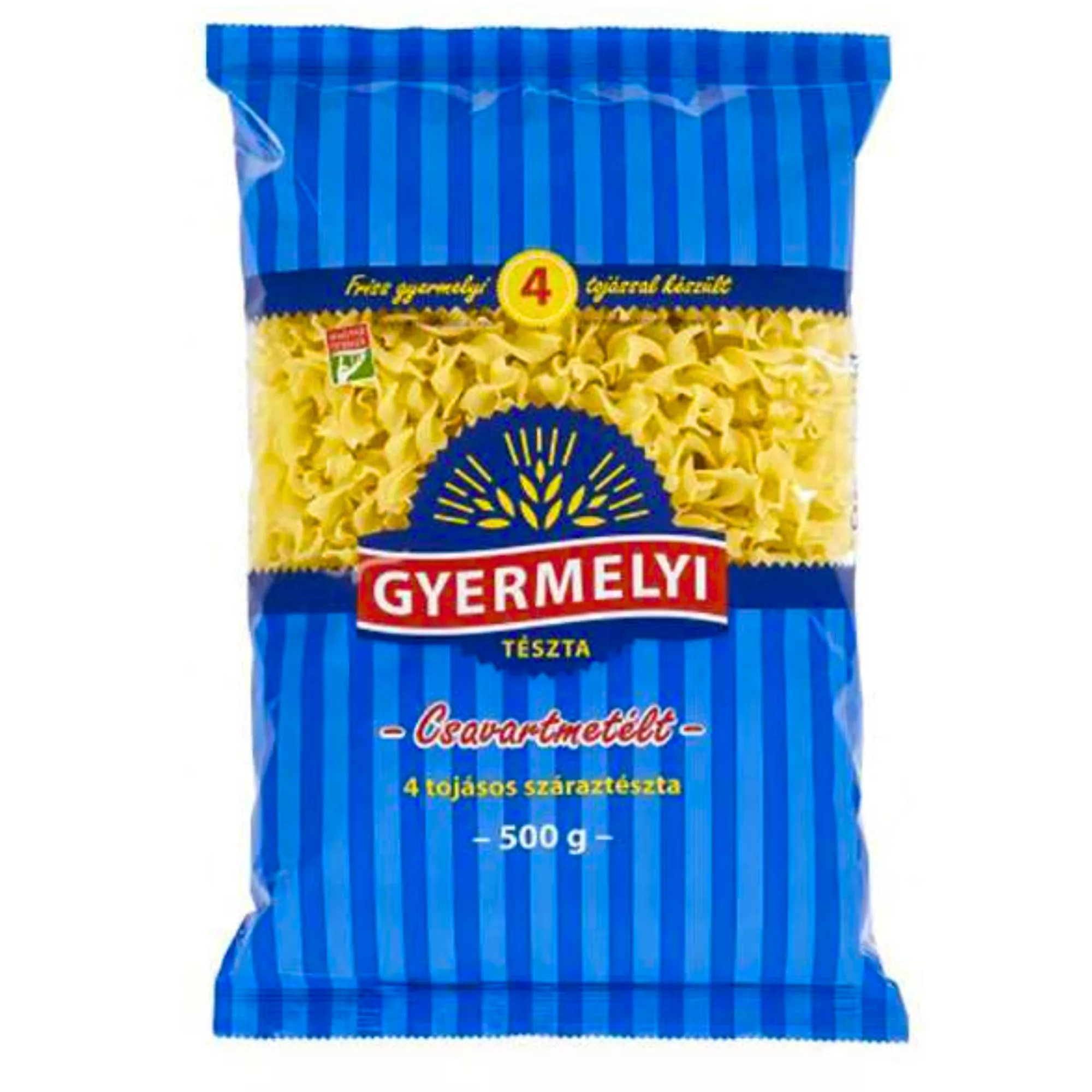Gyermelyi tészta 500g, Csavartmetélt