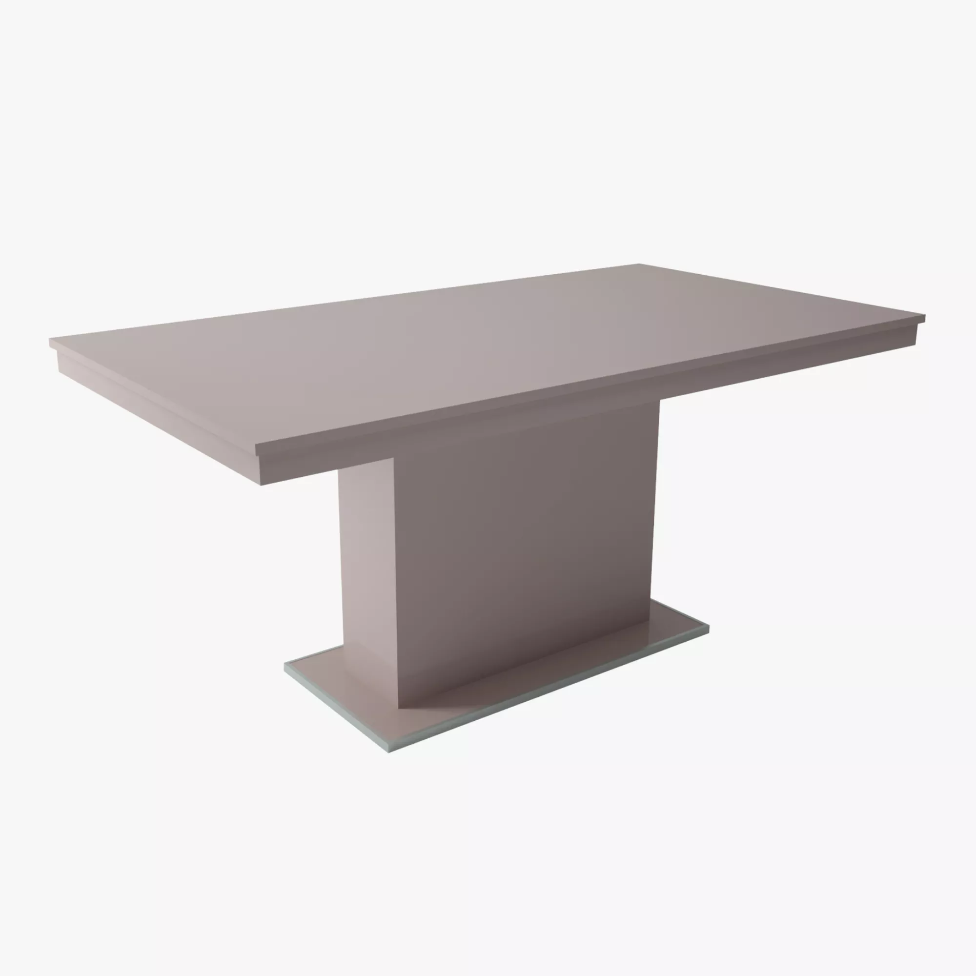 Magasfényű Flóra asztal - Bővíthető | 160