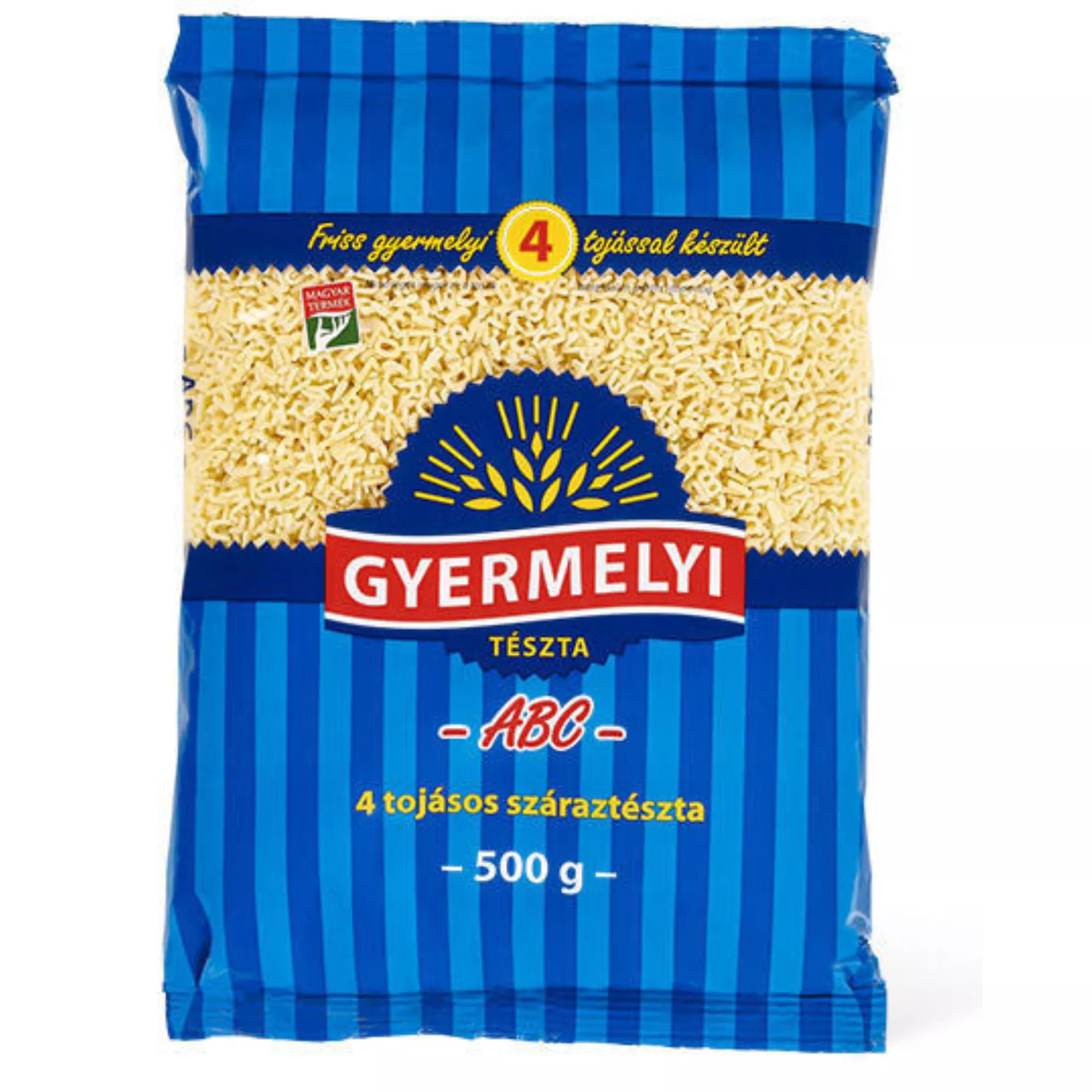 Gyermelyi tészta 500g, ABC tészta