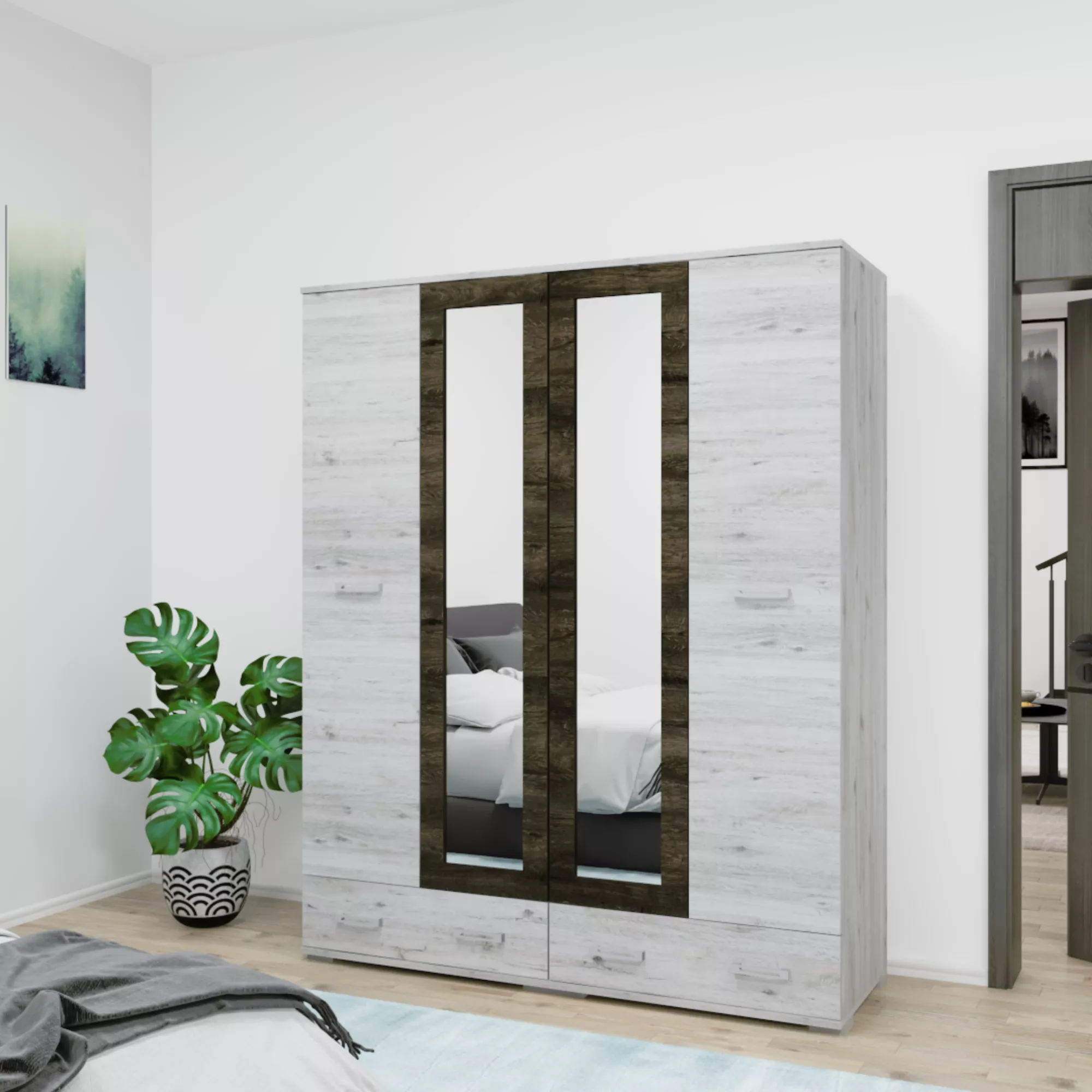 Köln nyílóajtós gardrób