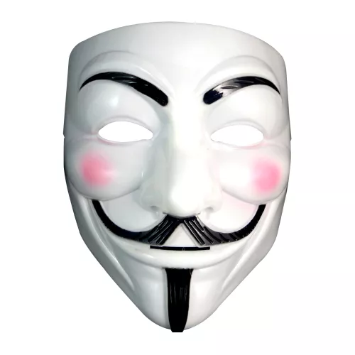 Anonymus face maszk - fehér