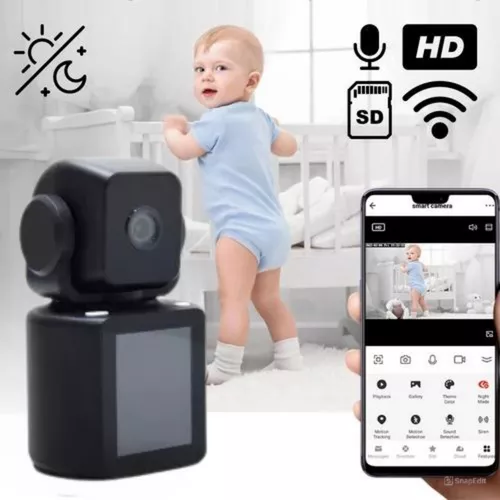 HD WiFi okoskamera, videóhívás funkcióval/ biztonsági kamera / babafigyelő kamera