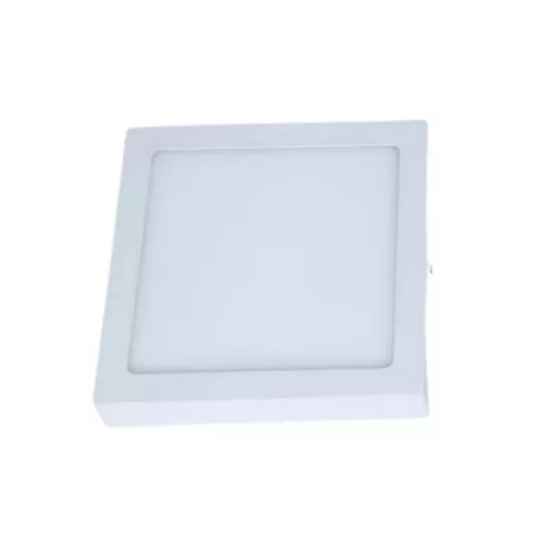 SMD négyzet LED panel / 18W, 225 x 225 mm méretű - hidegfehér - külső szerelésű