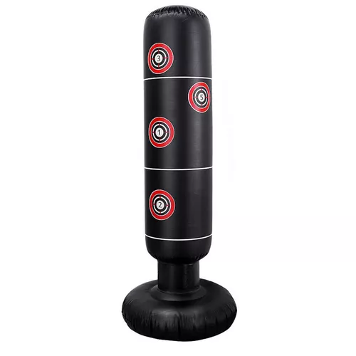Felfújható, szabadon álló boxzsák - punching bag - box, karate + küzdősportok - 160cm