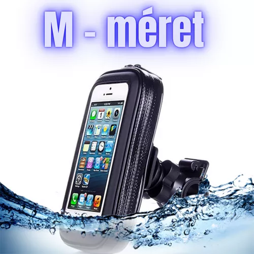 Cseppálló kerékpáros telefontok - mobiltelefonhoz, GPS-hez - M