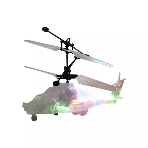 Szenzoros helikopter LED fényekkel